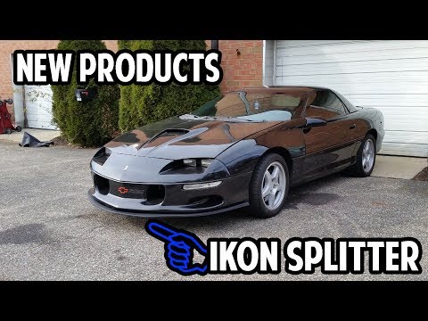 Camaro gets some eye candy : New Splitters for 4th Gens