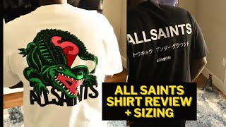 ALL SAINTS T-SHIRT REVIEW +SIZING INFO FROM NORDSTROM!!