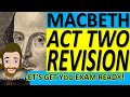 Macbeth Revision: Act Two Quiz and Answers
