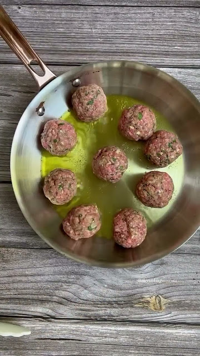 My Nonna Caterina's meatballs