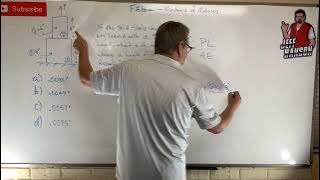 FE Review: Mechanics of Materials - Problem 4