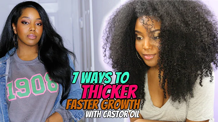 7 Ways To Thicker Faster Hair Growth With Castor O...