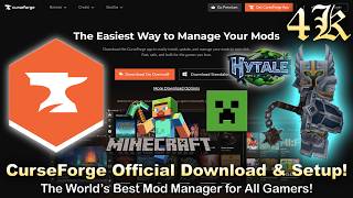 CurseForge Official Download & Setup  The World’s Best Mod Manager for All Gamers screenshot 1