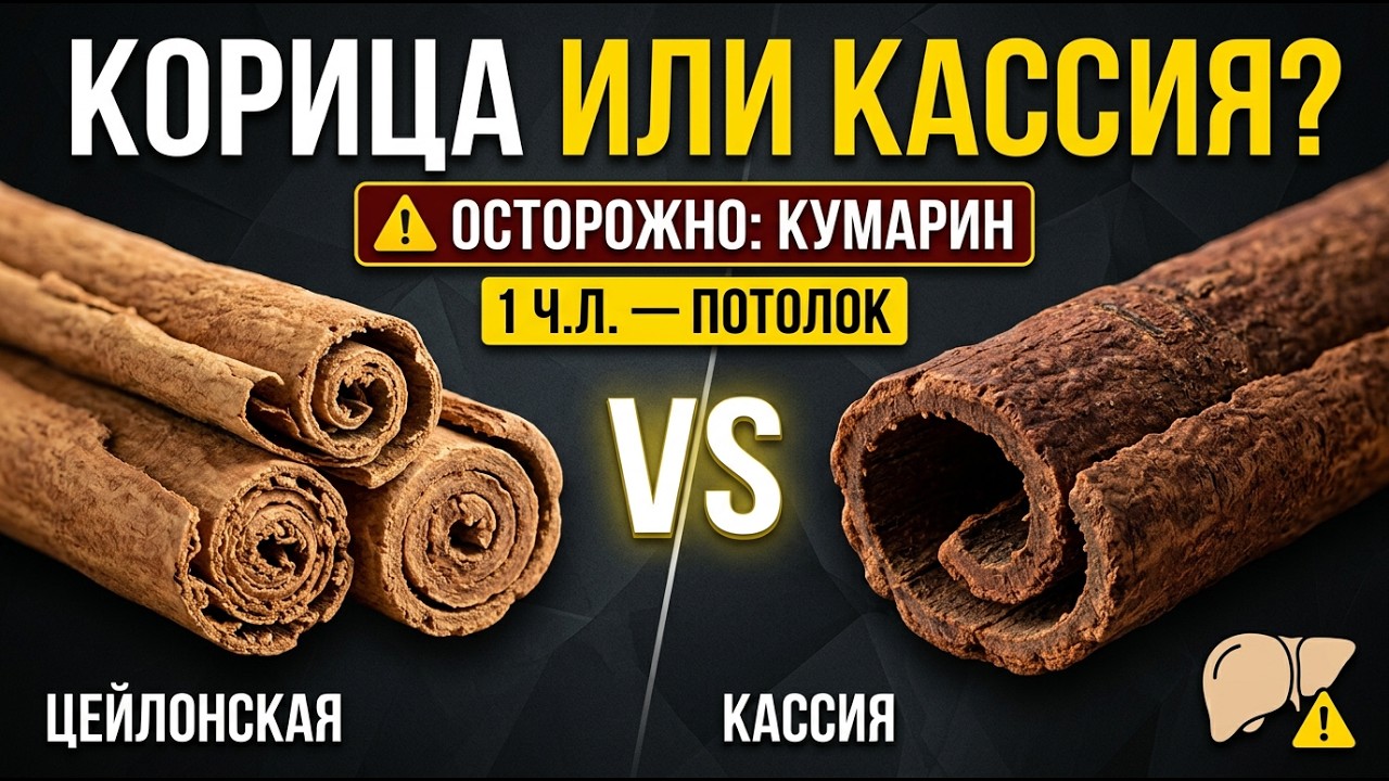 Корица или кассия: как отличить? и сколько можно в день, чтобы не навредить печени