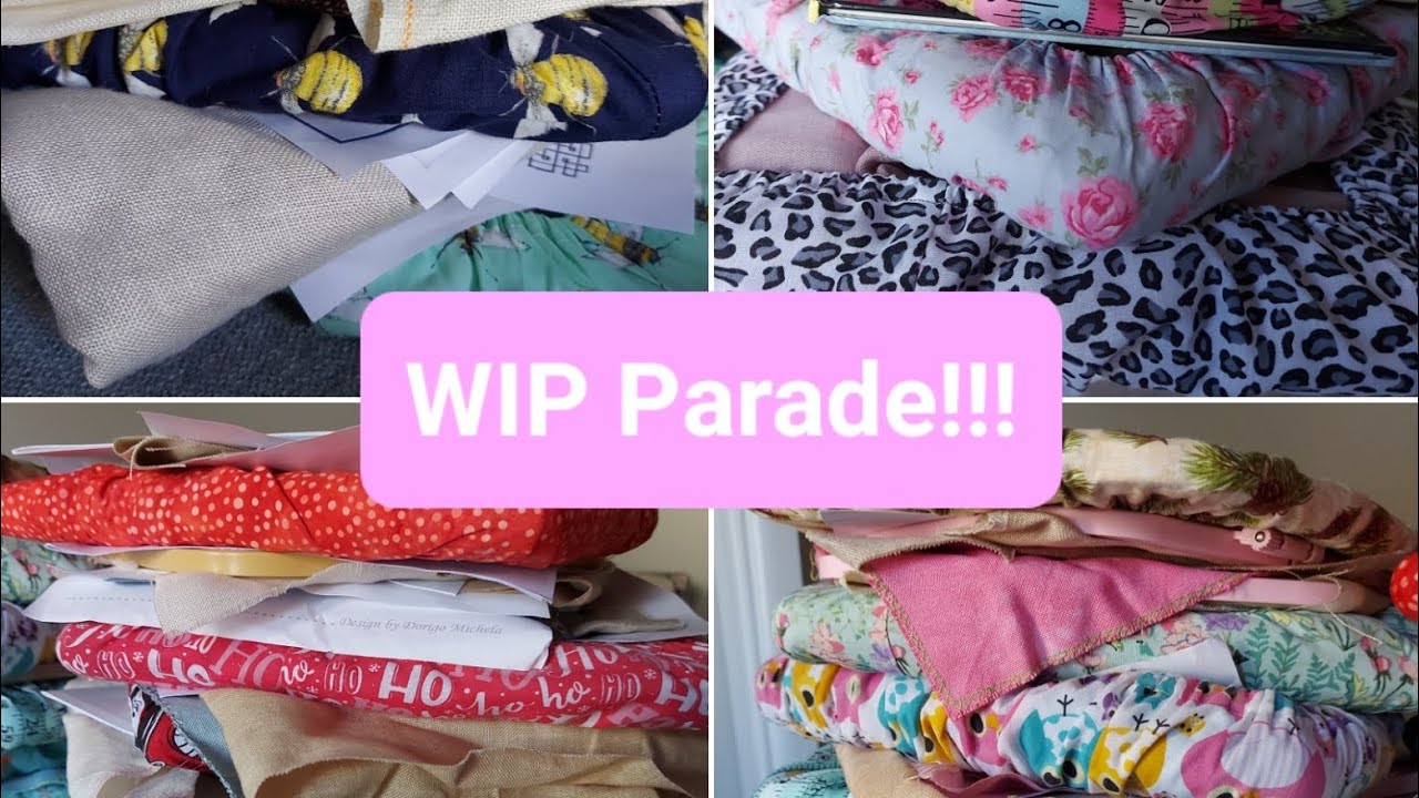 Flosstube #26 WIP Parade!!!