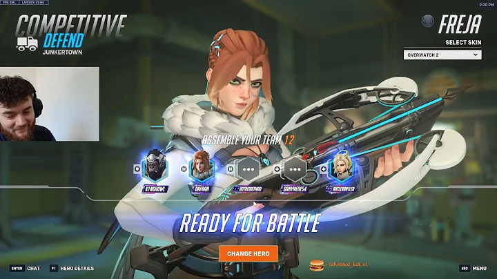 23K DMG! FREJA IS INSANE! DAFRAN FREJA OVERWATCH 2 GAMEPLAY SEASON 16