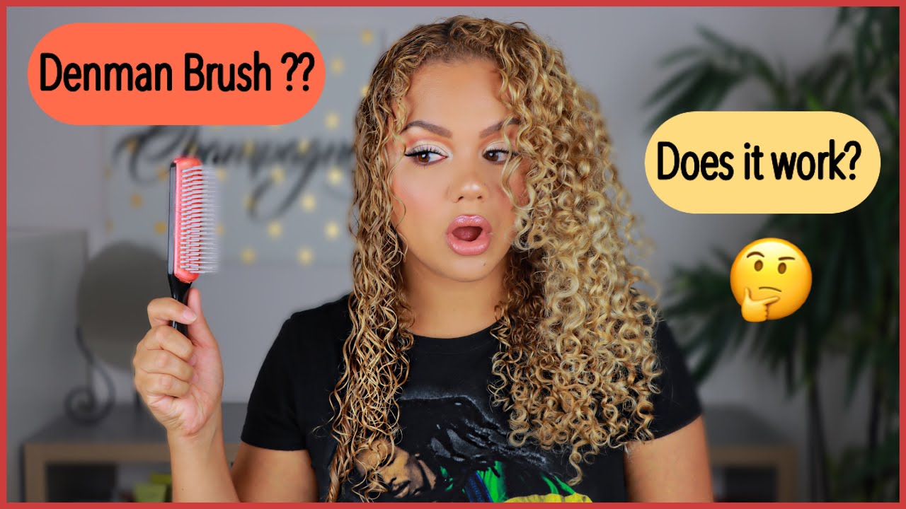 Denman Brush for curly hair / DOES IT REALLY WORK? - thptnganamst.edu.vn