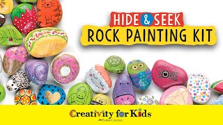 Creativity For Kids Hide and Seek Rock Painting Kit Kenya