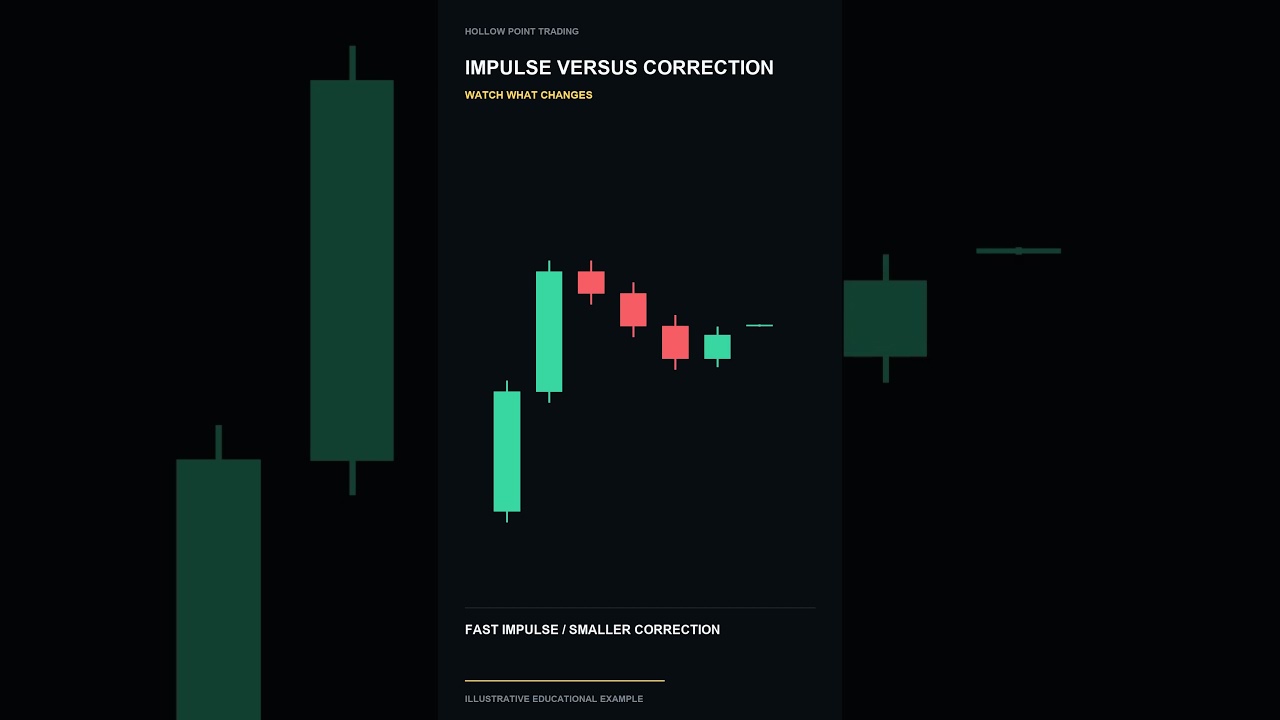 Impulse vs. Correction: Read Price Action Direction