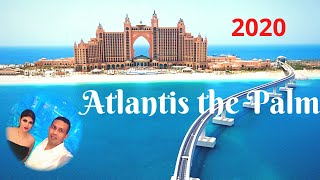 Atlantis the palm dubai || latest hotel tour with beach