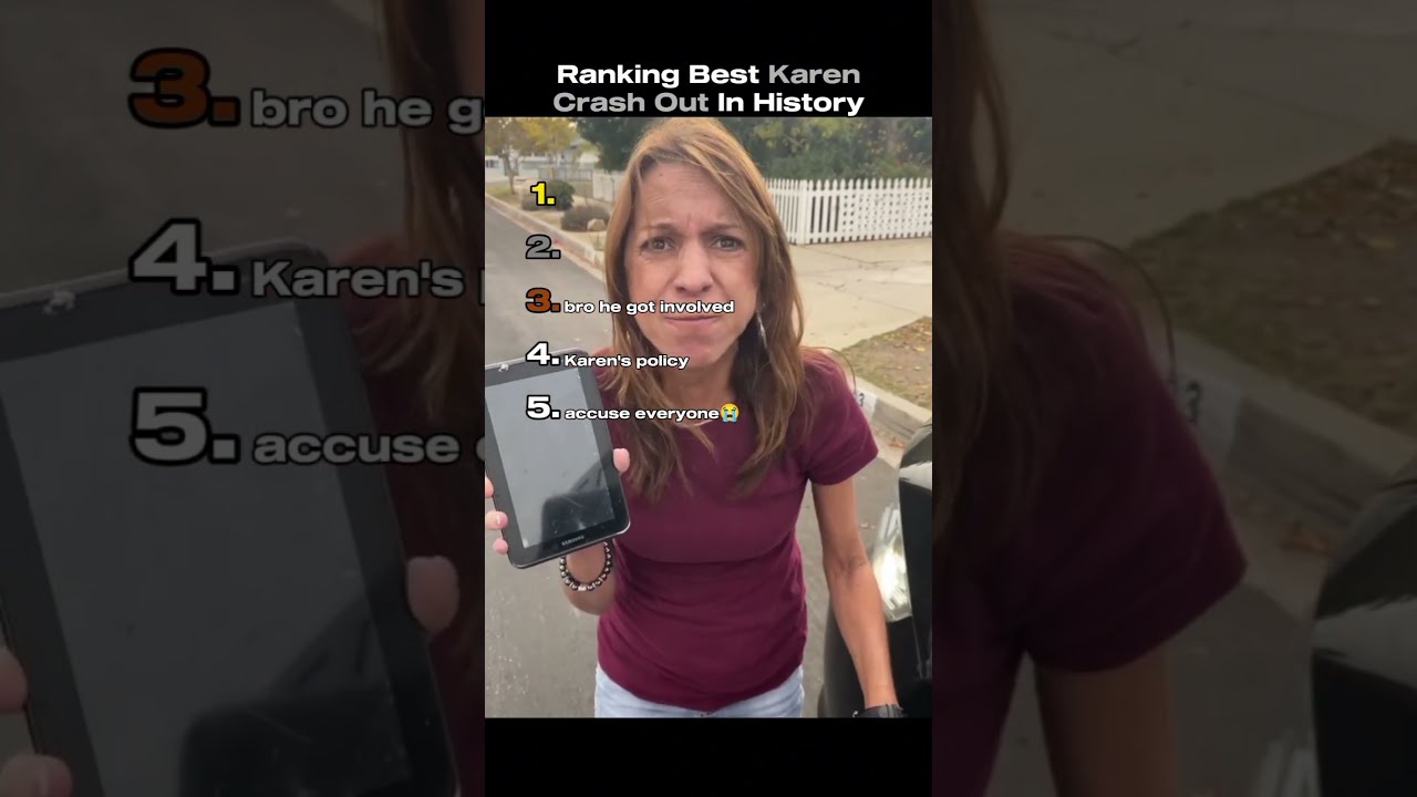 Karen Crash Out Crashout Ranking Tiktok