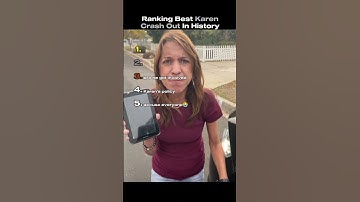Karen Crash-out 🤣 #karen #crashout #ranking #tiktok