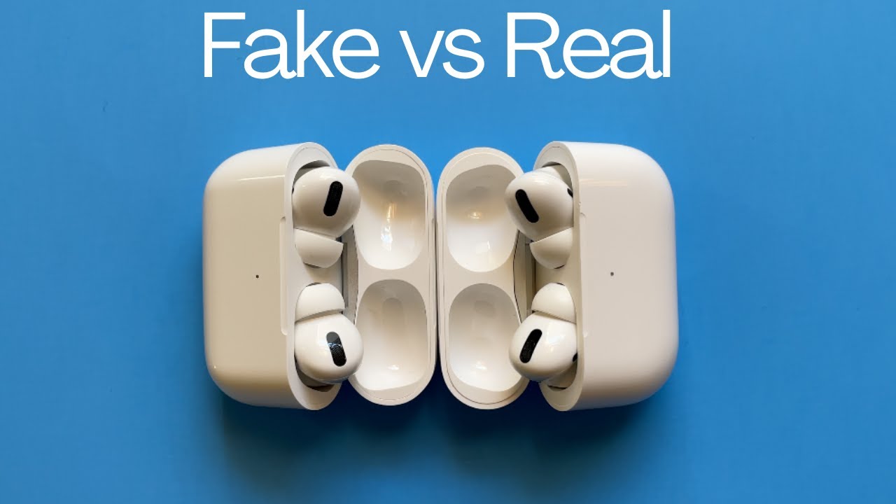 Fake Apple Airpods Pro vs Real 2021 | How To Spot A Fake Airpods Before Getting Scammed | - YouTube