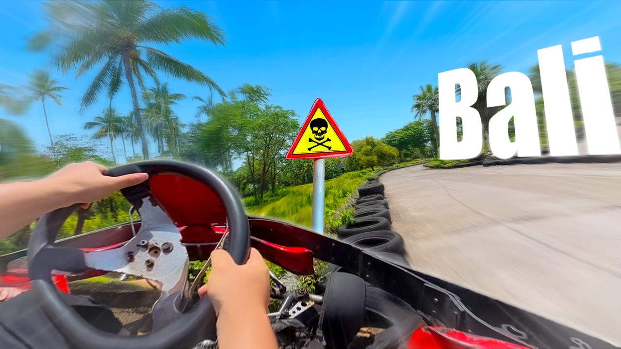 I Tested Bali’s ONLY Kart Track *too dangerous?*