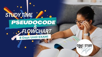 2024 IT CSEC Study Time| #cxc #csec -Pseudocode & Flowchart Practice (Part 1)