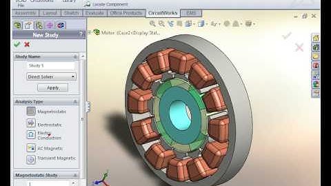 EMS: User-friendly and Powerful 3D Electromagnetic Simulation fully integrated in SolidWorks