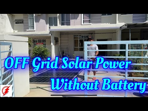 off grid solar power without battery mbe solar