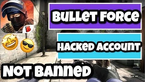 BULLET FORCE HACKED ACCOUNT ALL GUNS[NOT CLICKBAIT]