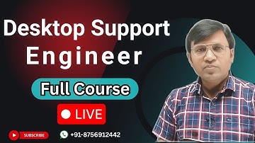 Desktop Support Engineer Full Course | Live Training in Hindi | ICNT Gyan 2025
