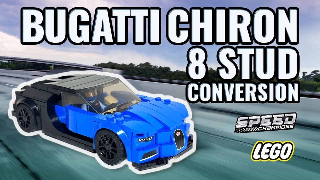 Unlock the Potential of Your SPEED CHAMPIONS: Converting the Bugatti Chiron  to 8 Stud Wide with LEGO - YouTube
