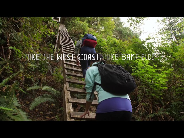 Watch Hike the West Coast; Hike Bamfield on YouTube.