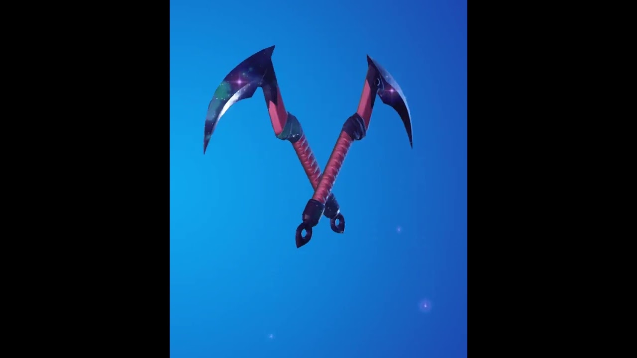 Fortnite Galaxy Starblades pickaxe