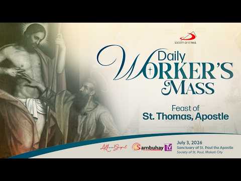 Sambuhay TV Mass | July 3, 2026 | Feast of Saint Thomas, Apostle
