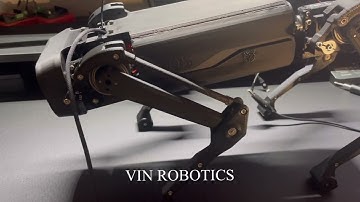 Pitch Control Test: 12-DOF Quadruped Robot V2