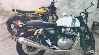 Continental GT Vs Bajaj Pulsar 180 Scrambler 😍😎