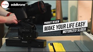 Make filming easier with the best portable motorized slider
