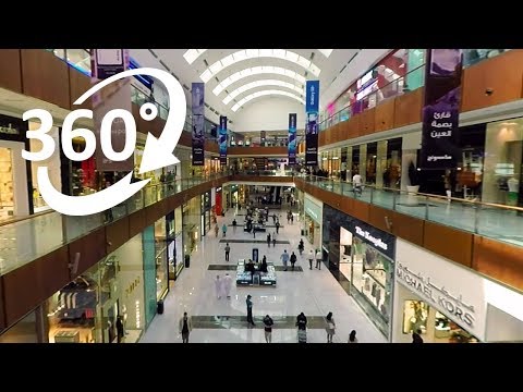 (4K) 360: Dubai Mall Shopping Experience in 360°