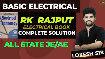 #06 RK Rajput Electrical book Complete Solution | तैयारी जीत की | RK Rajput | BEE | Lokesh Sir