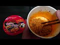 激辛ブルダック炒め麺(ビックカップ) 三養食品(株) を頂くだけの動画