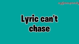 Tekno -can't chase (lyric) 🎶🎼🎵#lyrictekno
