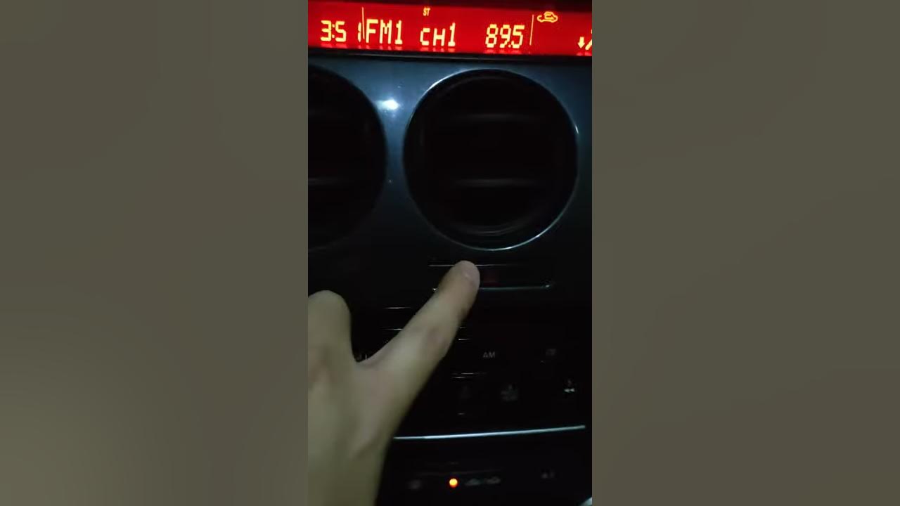 mazda 6 side lights blinking fast. - YouTube