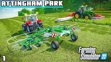WELKOM OP DE BOERDERIJ! | Attingham Park CO-OP | Farming Simulator 22 - Aflevering 1