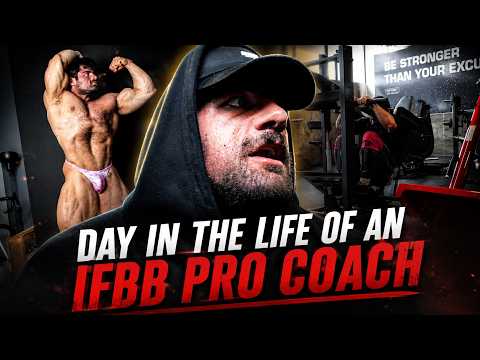 Anterior Training, Current Meals, and Physique Check During Prep | Day In The Life Of A Pro Coach