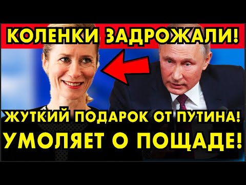 ШОК! ЖУТКИЙ ПОДАРОК ОТ ПУТИНА! КАЯ КАЛЛАС УМОЛЯЕТ О ПОЩАДЕ! ТАК УМЕЕТ ТОЛЬКО ПУТИН!
