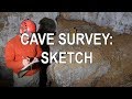 Cave survey  sketching