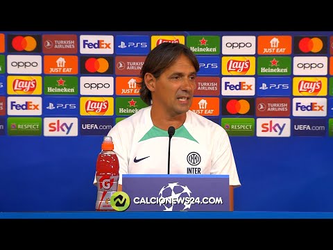 Conferenza Inzaghi pre Inter-Bayern Monaco: “Girone competitivo, possiamo cancellare il derby”