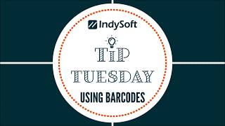 Tip Tuesday - Using Barcodes