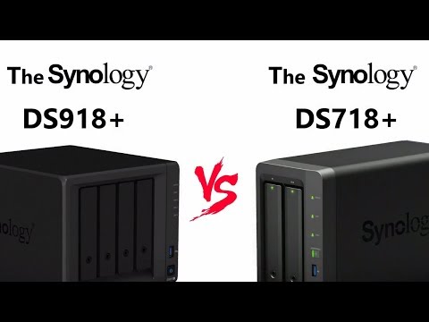 The DS718+ NAS vesrus DS918+ Synology Flagship 2-Bay vs 4-Bay NAS Comparison with Eddie the WebGuy