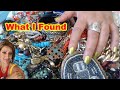 Treasure Hunting Fron 100+ Vintage Jewelry lot ,Amber, Carolyn Pollackeauties Винтажные украшения