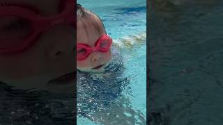 Baby Swim Ducking Under