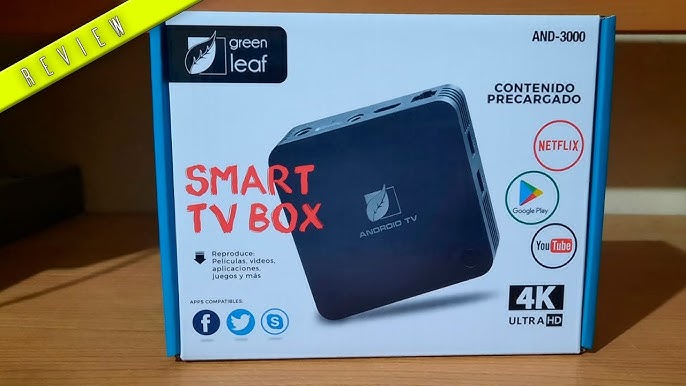 TV BOX Convertidor TV a Smart TV Internet Netflix  PlayStore