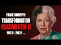 Queen elizabeth ii   transformation face morph evolution 1926  2021