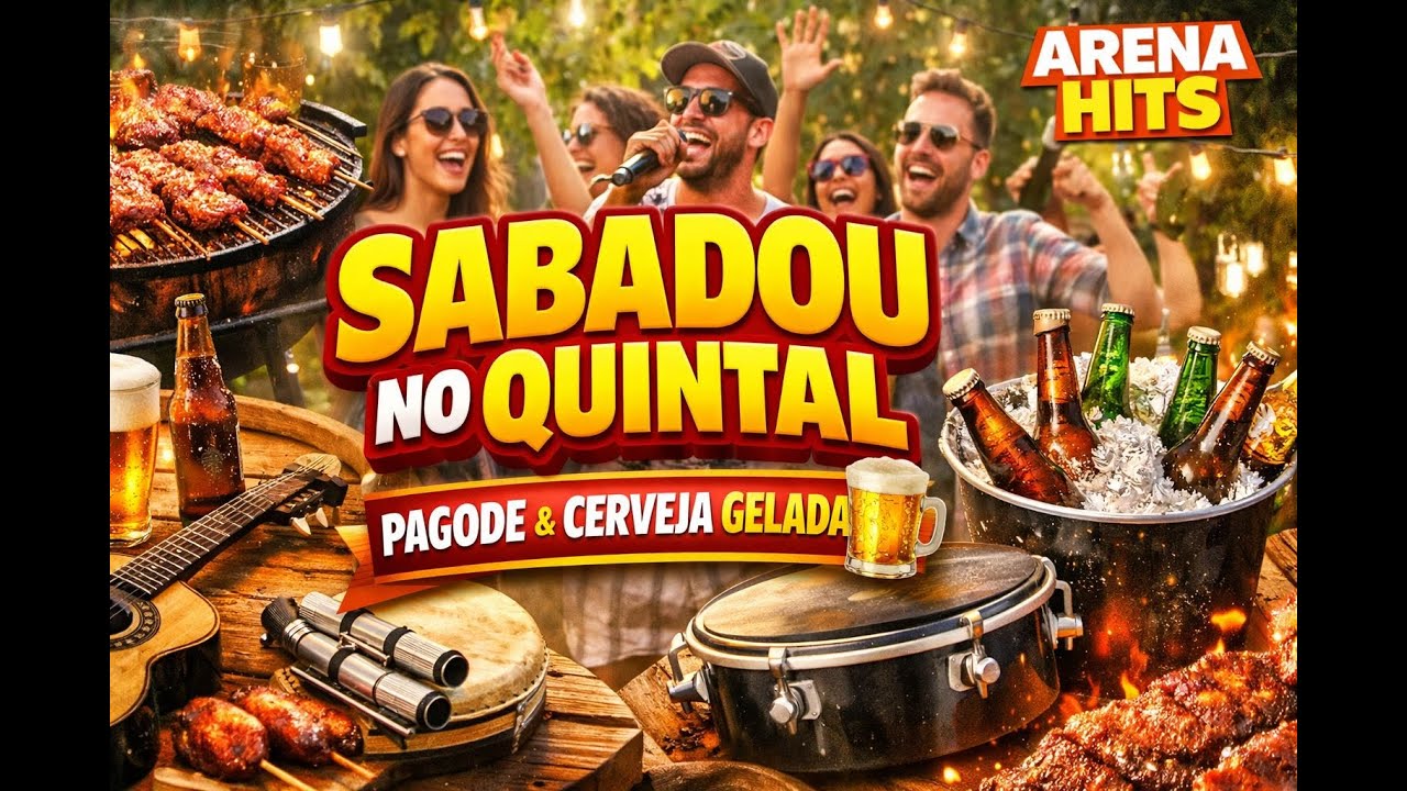 Sabadou no Quintal | Pagode do Churrasco & Cerveja Gelada | Arena Hits