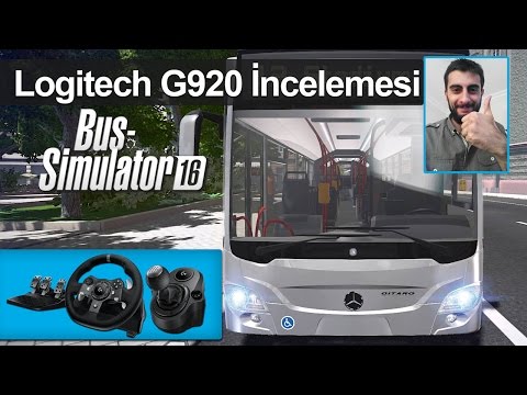 Bus Simulator 16 - Logitech G920 İncelemesi/Ayarlar/Performans