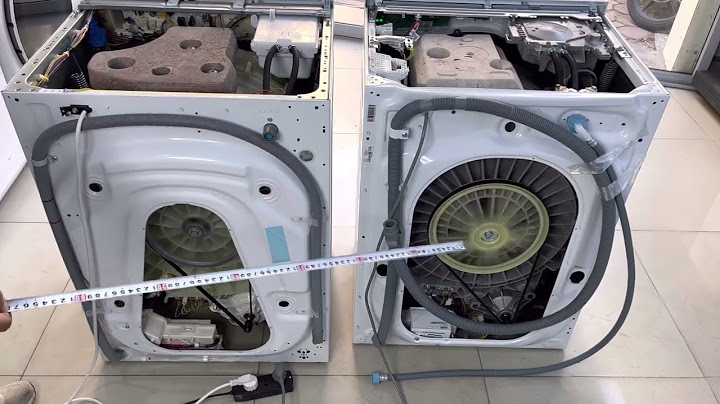 So sánh máy giặt candy và electrolux