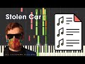Elton John Stevie Nicks Stolen Car Piano Tutorial Sheet Music mp3